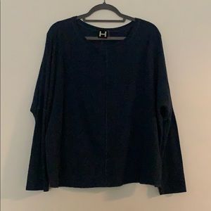 Navy blue sweater